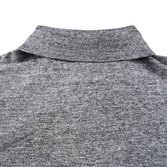 Polo Ralph Lauren Polo Shirt Mens XL Gray Custom Slim Fit Big Pony 3 Rugby Style - Picture 7 of 10